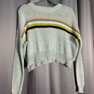 Gray winter sweater